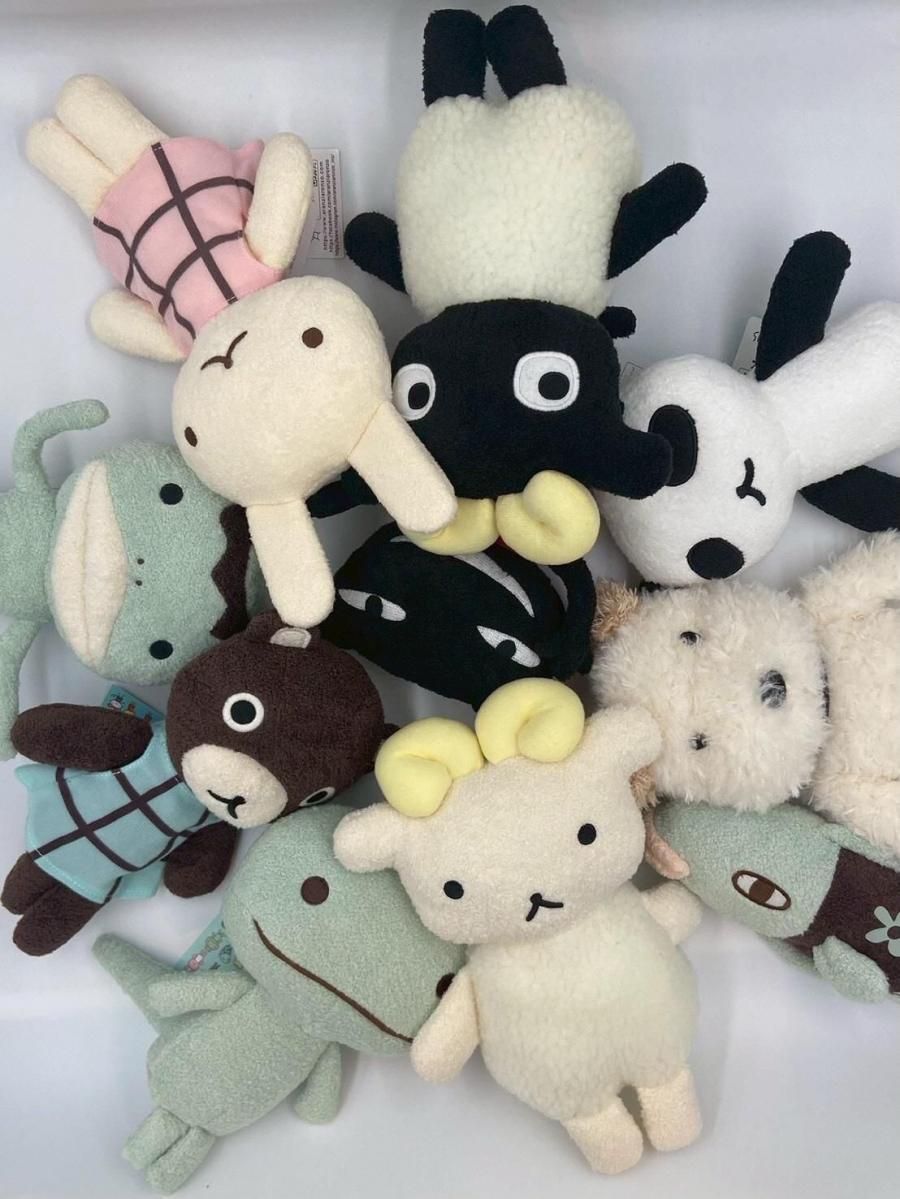 ちびひつじのぬいぐるみ しろくろや ちびひつじのぬいぐるみ しろくろや