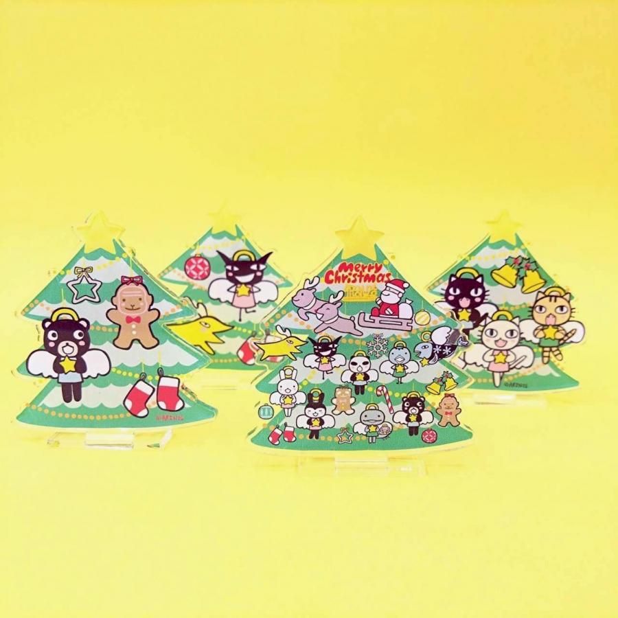 クリスマスツリーうさぎオーナメント（アクリルスタンド） - ARANZINET