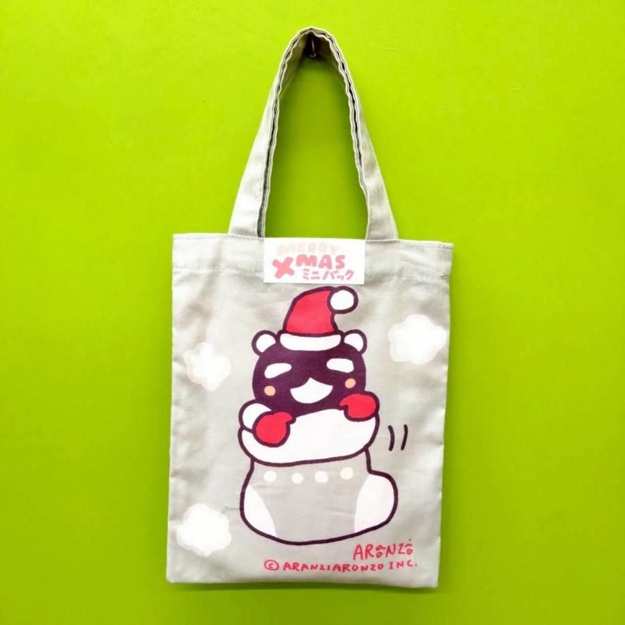 クリスマス籐バック クリスマスミニバッグ パンダくつした - ARANZINET ONLINESHOP