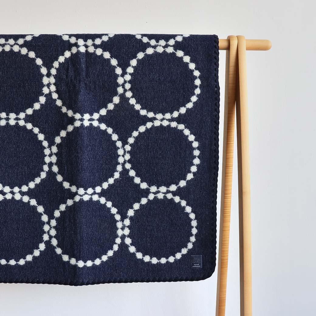 2024-25AW mina perhonen/ウールブランケット/ tambourine/105 2024-25AW mina perhonen/ウールブランケット/ tambourine/105
