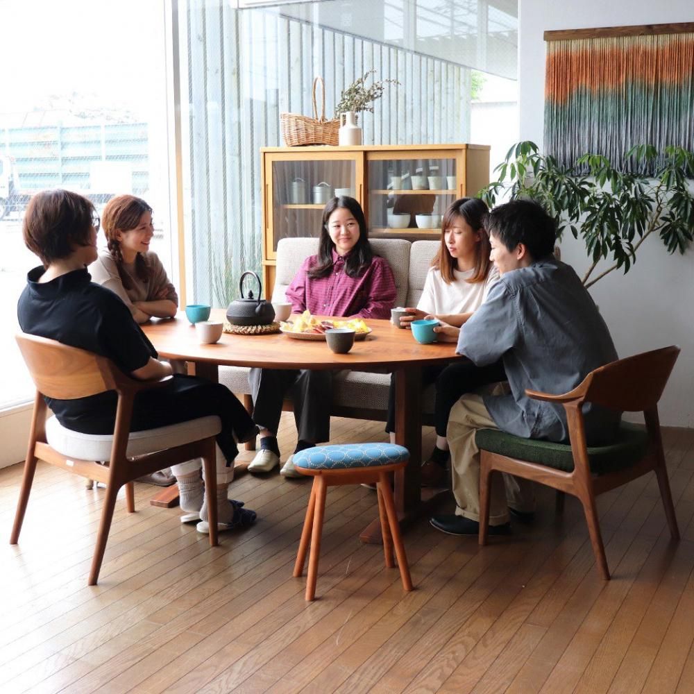 REAL(レアル)半円テーブル- 丁寧な暮らしの店|三島家具 REAL(レアル)半円テーブル- 丁寧な暮らしの店|三島家具