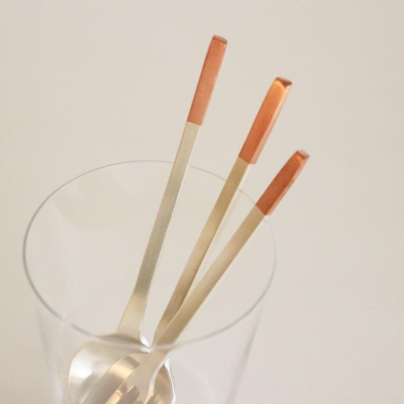 工房アイザワ / 純銅銀仕上 カトラリー / ヒメフォーク - 丁寧な暮らし