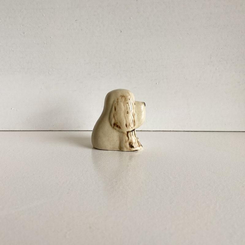LISA LARSON / VINTAGE / KENNEL / Spaniel White 丁寧な LISA LARSON / VINTAGE / KENNEL / Spaniel White 丁寧な