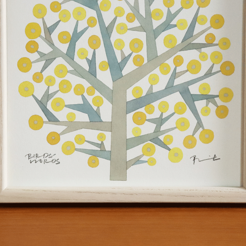 ポスター 20cm / TREE OF HOPE – BIRDS' WORDS