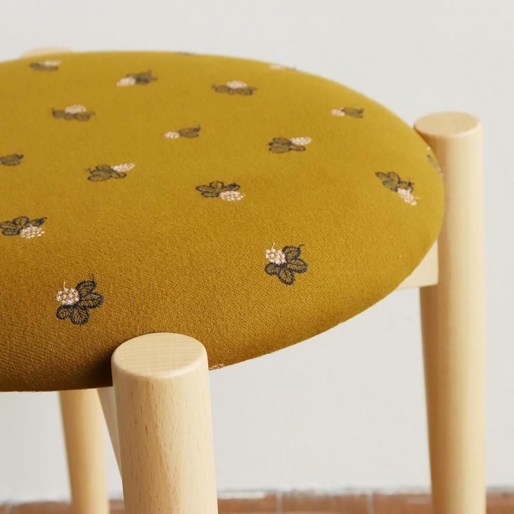 さくらポポさん専用 ミナペルホネン 秋田木工 ハンドメイド 剣持スツールD 生地 応援購入サイト「Makuake」にて早期目標達成！！ミナ ペルホネン