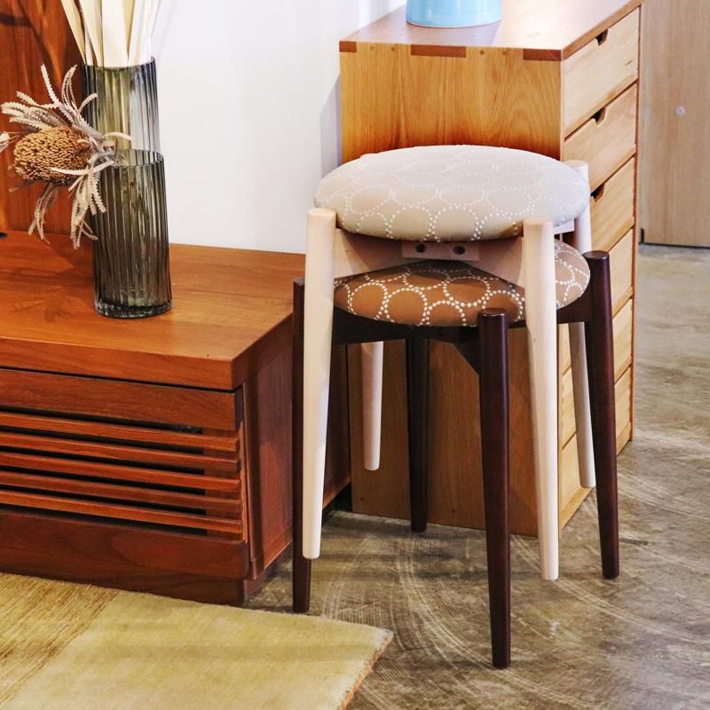 こむぎさん専用 ミナペルホネン 秋田木工 剣持スツール タンバリン ハンドメイド こむぎさん専用 ミナペルホネン 秋田木工 剣持スツール