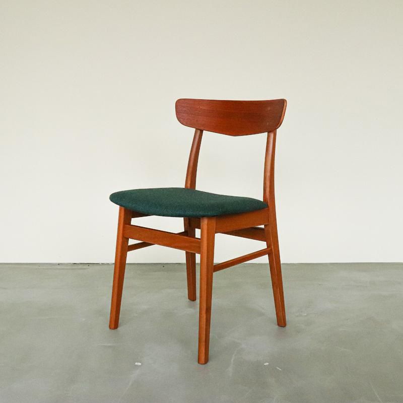 ヴィンテージ家具 / ダイニングチェア / 北欧デンマーク / チーク材