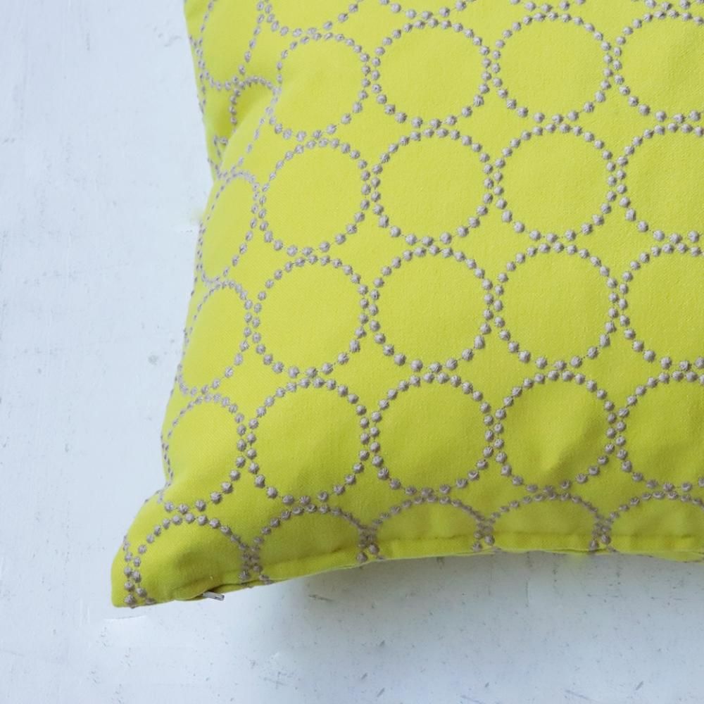 ミナペルホネン ハンドメイド クッションカバー☆metsa yellow