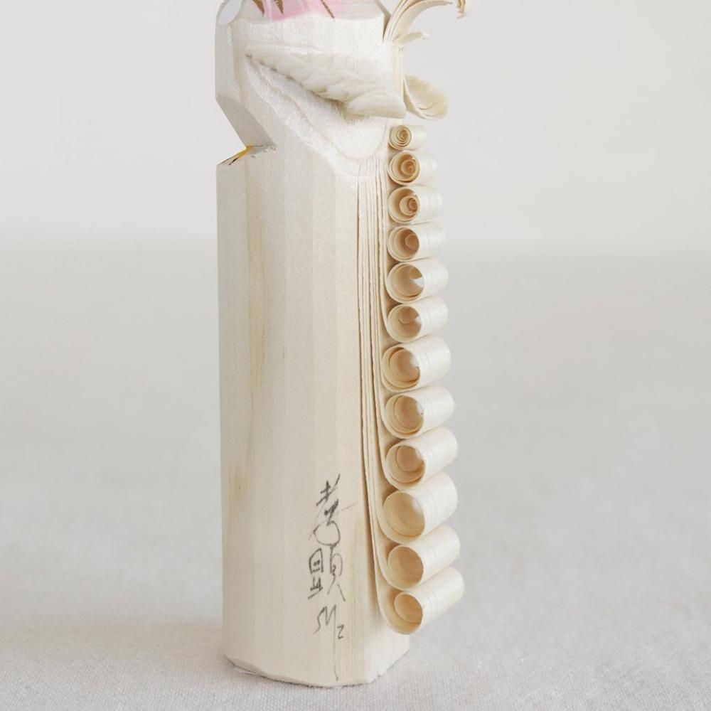 値下げ‼️瓦細工 特注 長尾先生作 笹野一刀彫 / 尾長鶏 / コシアブラ -丁寧な暮らしの店｜三島家具