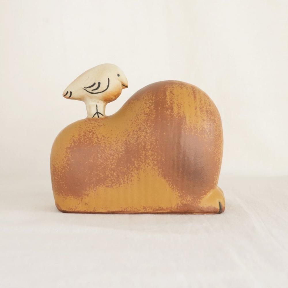 LISA LARSON / リサラーソン / Lion with Bird (ライオンと鳥 LISA LARSON / リサラーソン / Lion with Bird (ライオンと鳥