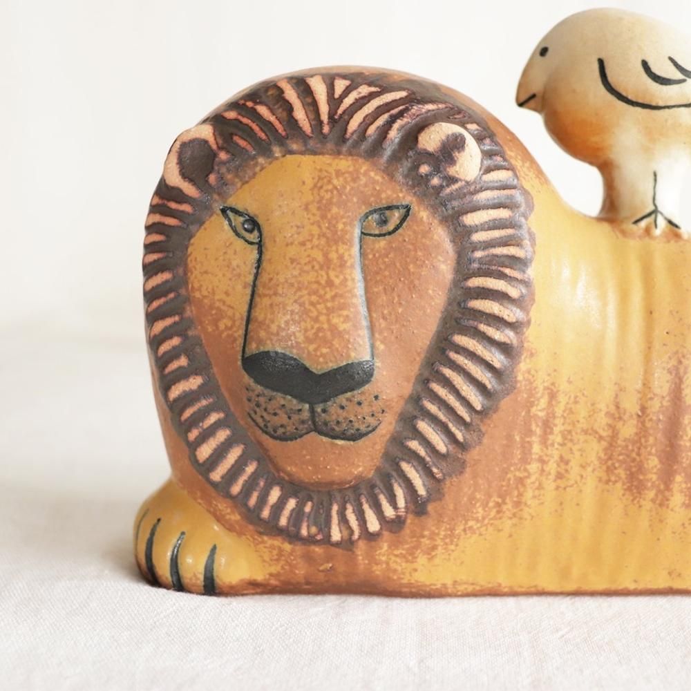 LISA LARSON / リサラーソン / Lion with Bird (ライオンと鳥 LISA LARSON / リサラーソン / Lion with Bird (ライオンと鳥