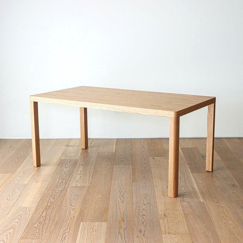 美品ダイニングテーブル Woody Prime Boxツゲ材 ステンレス脚セラミックダイニングテーブル