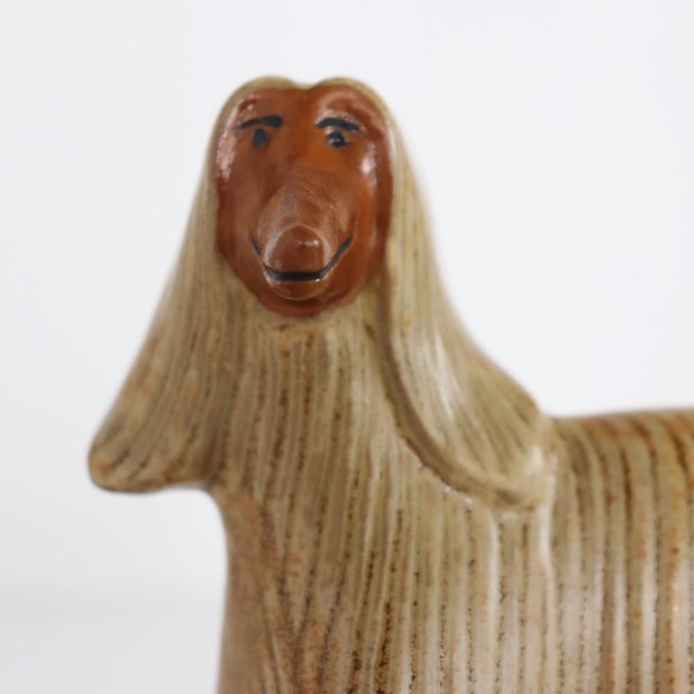 リサラーソン【希少】　　　　　　　アフガン(犬)スェーデン リサラーソン/ヴィンテージ/KENNEL/AFGUN｜三島家具オンライン