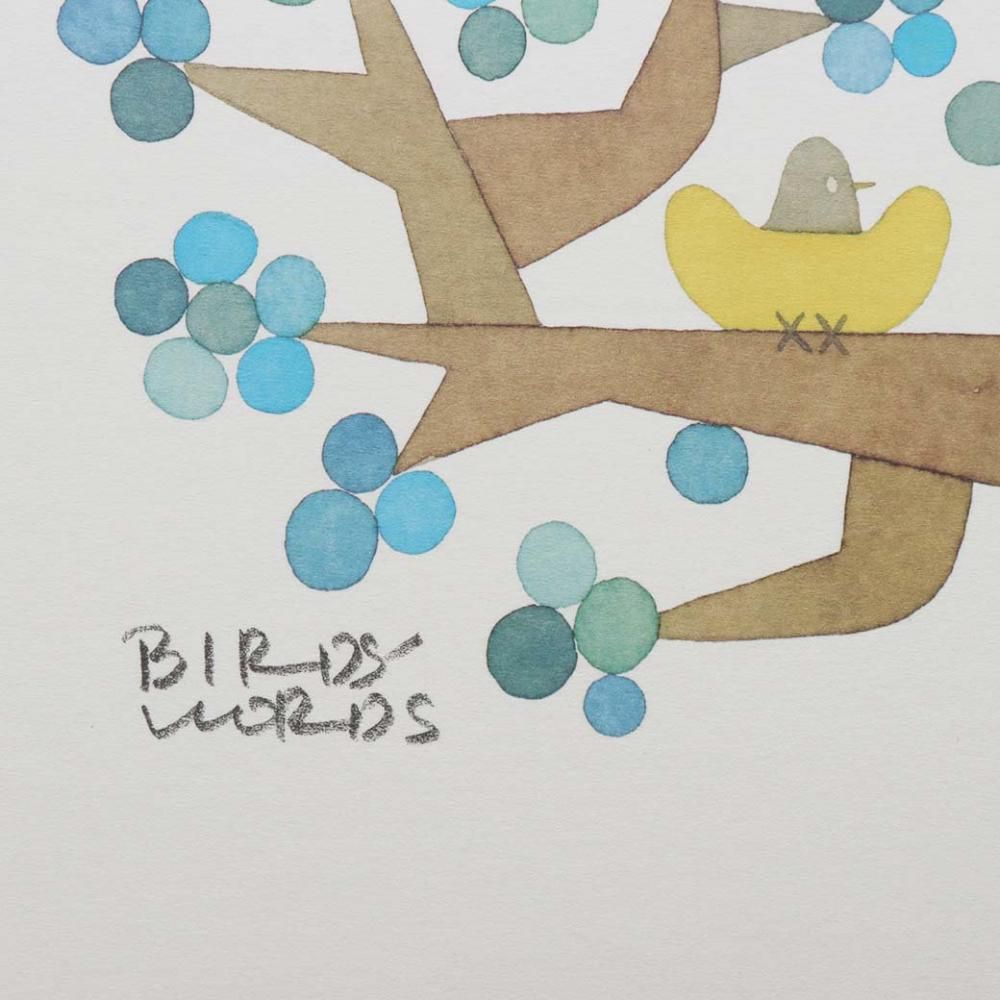 ポスター 30cm / BOUQUET – BIRDS' WORDS