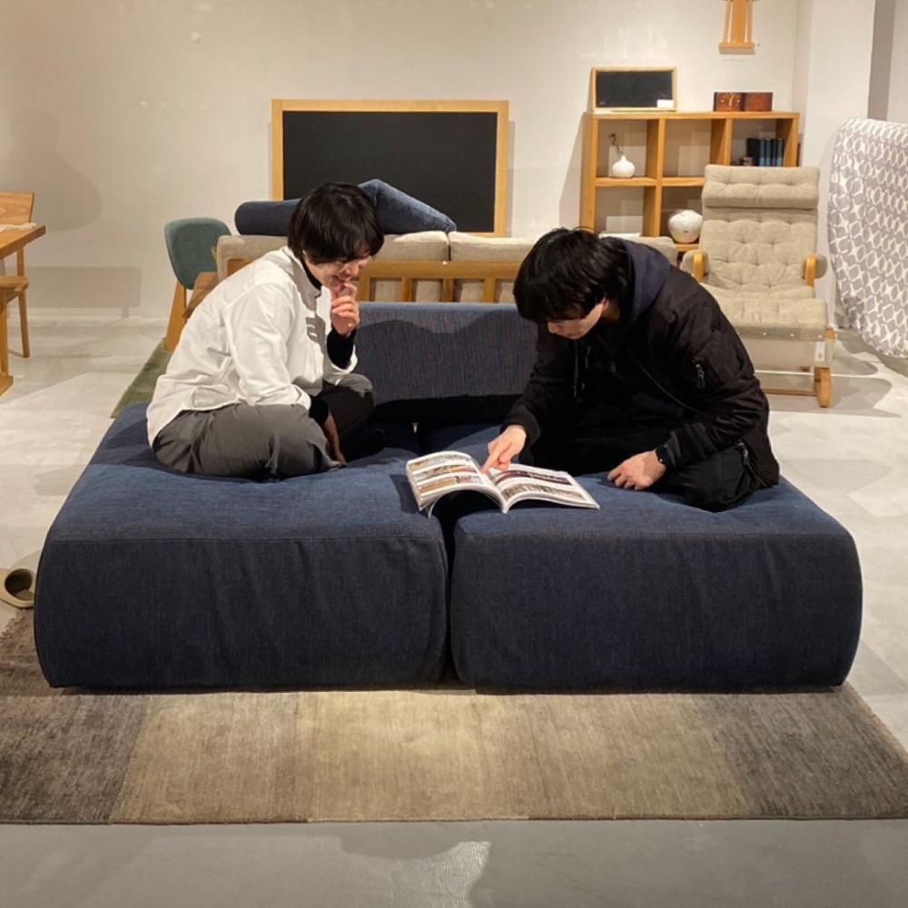 マキ　ソファ BLOCKソファ/ベース/4サイズ-丁寧な暮らしの店｜三島家具