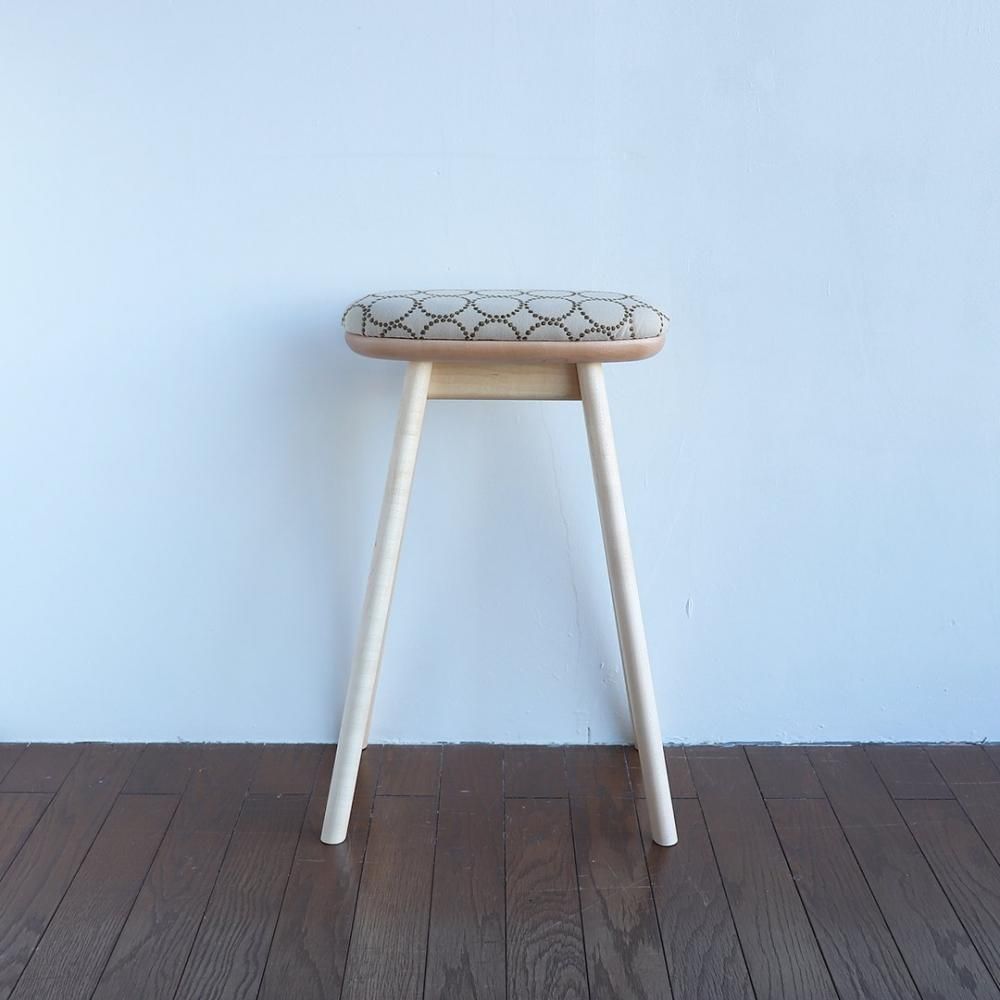 ちょい掛けスツールコッぺ 別注 ミナペルホネンtambourine|三島 ちょい掛けスツールコッぺ 別注 ミナペルホネンtambourine|三島