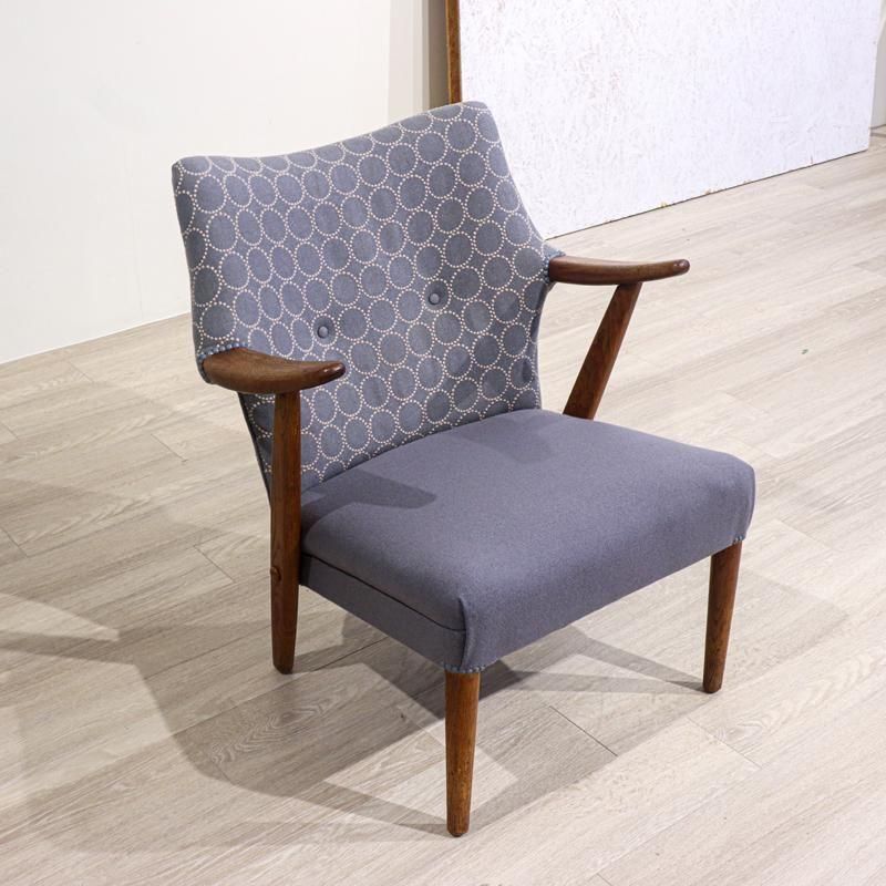 デンマーク　ヴィンテージ　ラウンジチェア　パーソナルチェア ヴィンテージ家具 / ラウンジチェア / 北欧デンマーク - 丁寧な