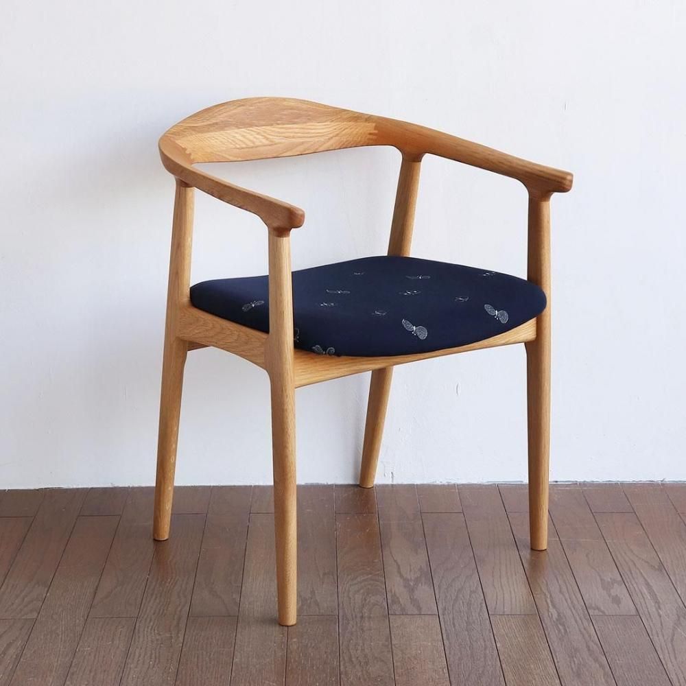 受注会｜オメガ/アームチェア/ミナペルホネンdop｜三島家具