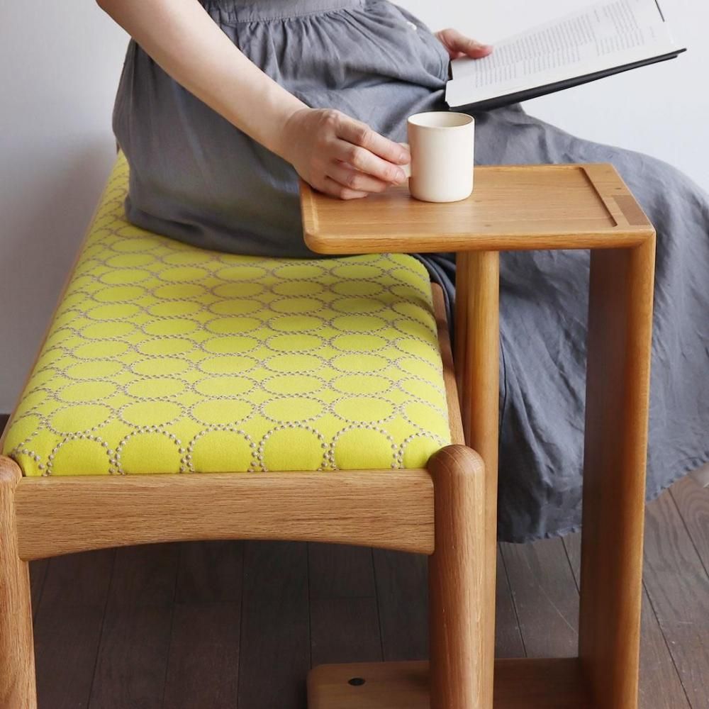 ミナペルホネン dop タンバリン 細脚b スツール 【裏イエロー】 ベンチ ミナペルホネン×スツール|dopタンバリン – カチートファニチャー