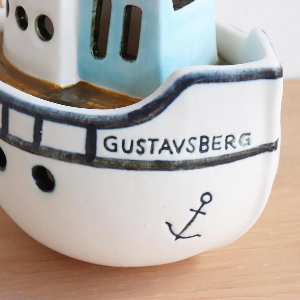 GUSTAVSBERGS リサラーソン　ボート 個別販売】Lisa Larson リサ・ラーソン｜キャンドルホルダー