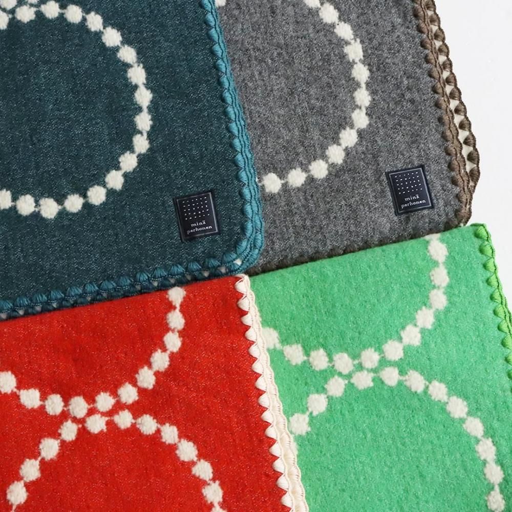 完売品ミナペルホネン　ブランケット tambourine　小 mina perhonen(ミナ ペルホネン)｜tambourine ブランケット extra