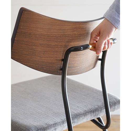 SQUARE ROOTS】SOLI CHAIR /SEARED OAK GRAY FABRIC - SHOP SQUARE ROOTS】SOLI CHAIR /SEARED OAK GRAY FABRIC - SHOP