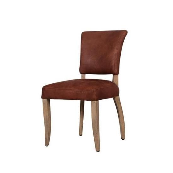 HALOMIMI CHAIR /WEATHERED OAK LEG ANTIQUE WHISKY
