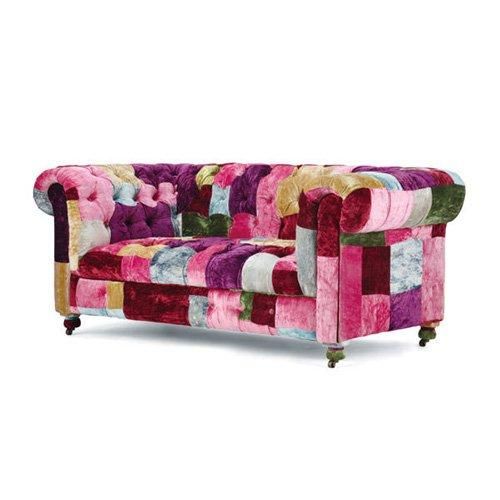HALO】BENSINGTON 2P SOFA /VELVET PATCHWORK BOHEM - SHOP HALO】BENSINGTON 2P SOFA /VELVET PATCHWORK BOHEM - SHOP