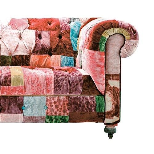 HALO】BENSINGTON 2P SOFA /VELVET PATCHWORK BOHEM - SHOP
