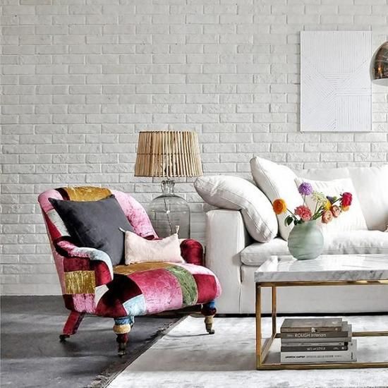 HALO】ANNE CHAIR /VELVET PATCHWORK BOHEM - SHOP ASPLUND