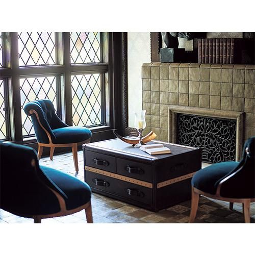 HALO STONYHURST SMALL COFFEE TABLE BRUSHED STEEL / ハロ ス HALO STONYHURST SMALL COFFEE TABLE BRUSHED STEEL / ハロ ス