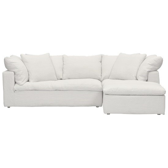 HALO LUSCIOUS CHASE LOUNGE SOFA RHF/GALATA LINEN CREMA