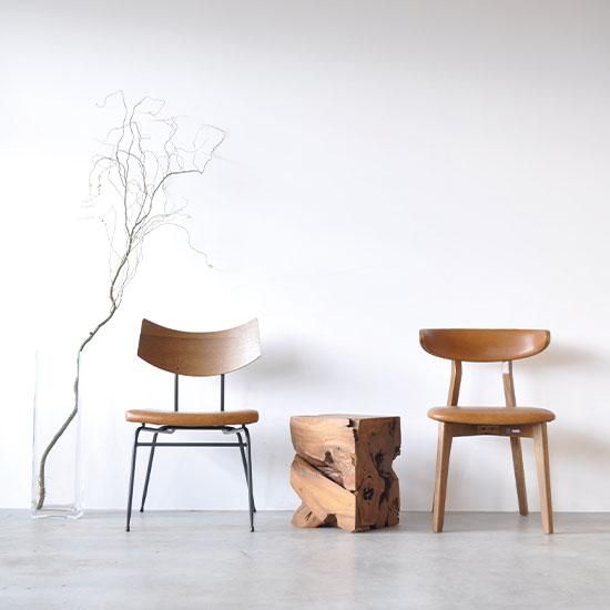 SQUARE ROOTS】BOMA CHAIR SMOKED OAK/BROWN LEATHER - SHOP SQUARE ROOTS】BOMA CHAIR SMOKED OAK/BROWN LEATHER - SHOP