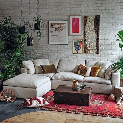 HALO】LUSCIOUS SECTIONAL 1P SOFA / WEIGHTY PURE FLAX - SHOP HALO】LUSCIOUS SECTIONAL 1P SOFA / WEIGHTY PURE FLAX - SHOP