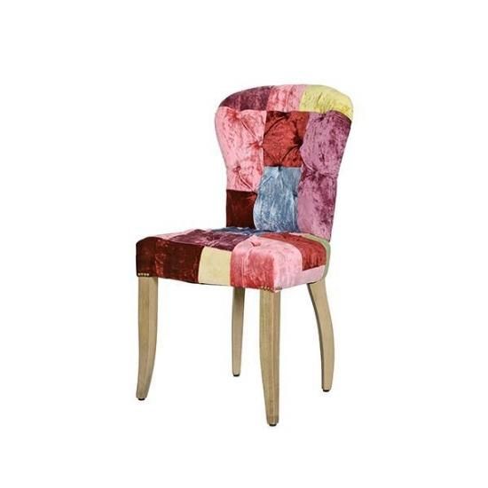 HALOCHESTER CHAIR /VELVET PATCHWORK BOHEME