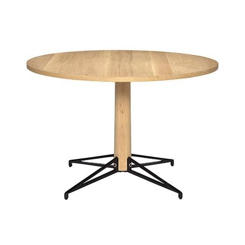 SQUARE ROOTSBISTORO ROUND TABLE 110/RAW OAK