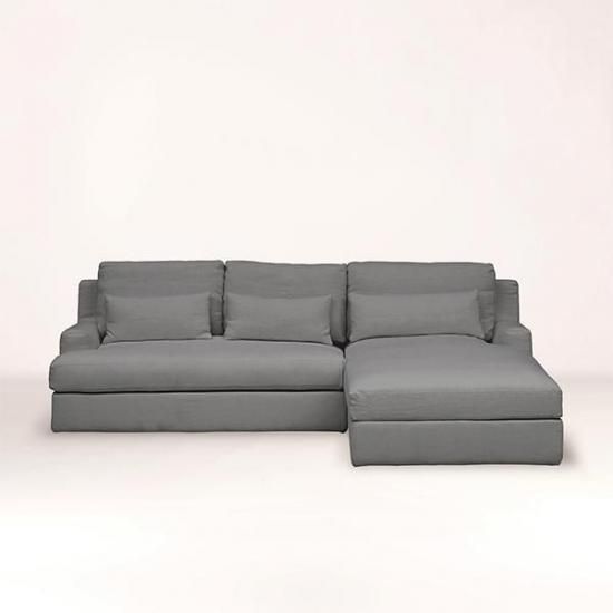 HALOPANAMA CHAISE LOUNGE SOFA /GRAY RHF