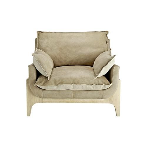 BLEU NATURE WOODNEST 1P SOFA