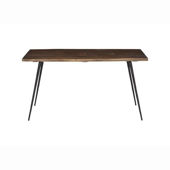 SQUARE ROOTSNEXA DINING TABLE1400 /SEARED OAK BK LEG