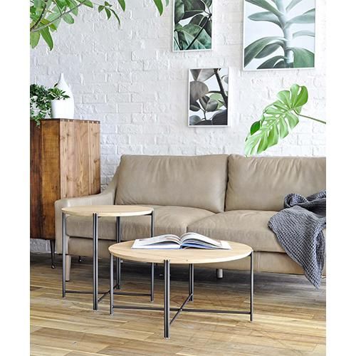 SQUARE ROOTS】QUATTRO END TABLE /RAW OAK - SHOP ASPLUND