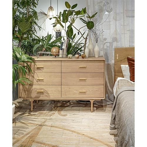 仕様変更のため30％OFF！】JULIE LOW CHEST/WHITE OAK - SHOP
