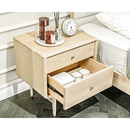 XANDER DESIGNS JULIE BED SIDE TABLE WHITE OAK SHOP ASPLUND ebisu WEB