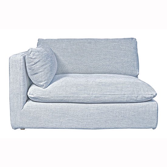 HALO LA JOLA LHF SECTIONAL CORNER SOFA/SAND LINEN BLUE