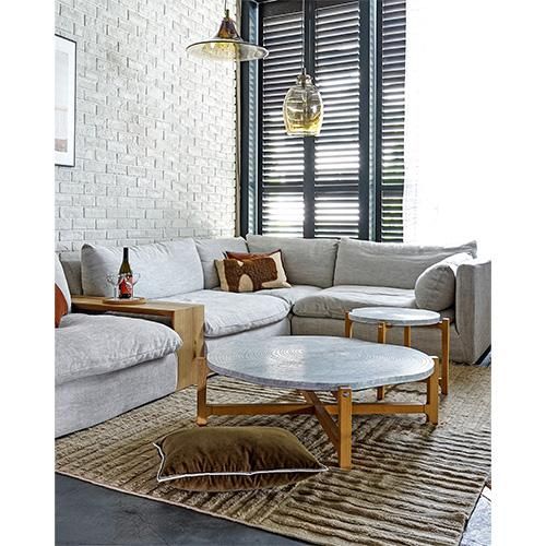 HALO】 LA JOLA SECTIONAL CORNER SOFA/SAND LINEN GRAY - SHOP HALO】 LA JOLA SECTIONAL CORNER SOFA/SAND LINEN GRAY - SHOP