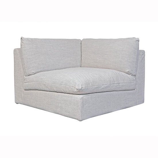 HALO LA JOLA SECTIONAL CORNER SOFA/SAND LINEN GRAY