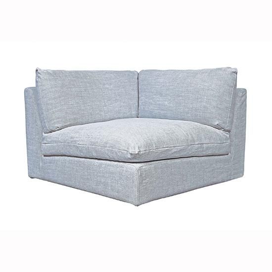 HALO】 LA JOLA SECTIONAL CORNER SOFA/SAND LINEN BLUE - SHOP HALO】 LA JOLA SECTIONAL CORNER SOFA/SAND LINEN BLUE - SHOP