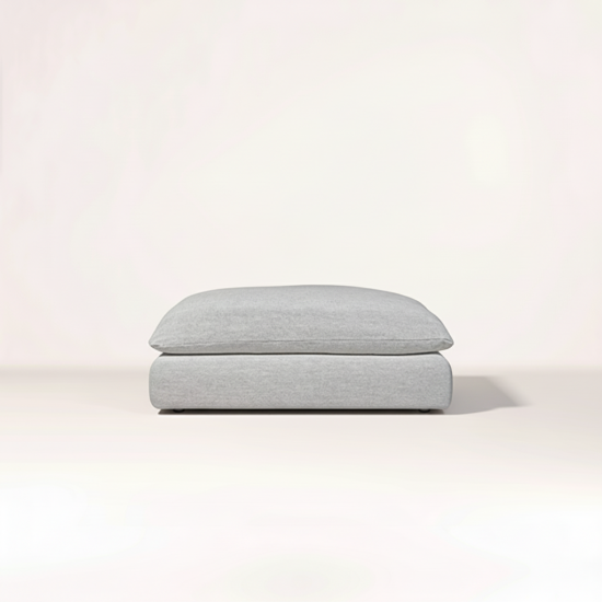 HALO LA JOLA FOOT STOOL/SAND LINEN GRAY