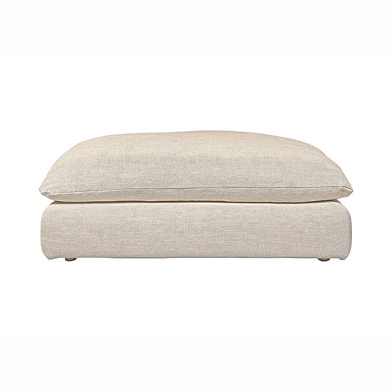 HALO LA JOLA FOOT STOOL/SAND LINEN FLAX