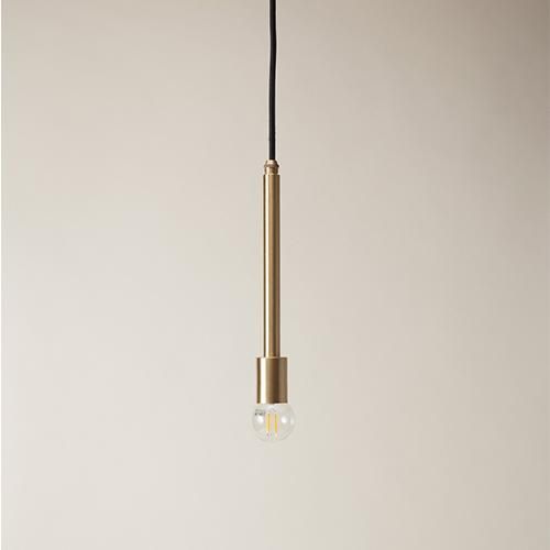ecruxe】BRASS PILLAR 1 PENDANT LAMP - SHOP ASPLUND ebisu WEB