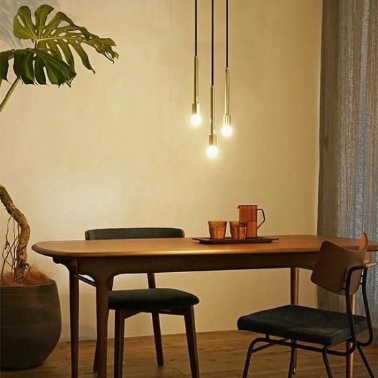 クリアランスセール 30％OFF！】BRASS PILLAR 3 PENDANT LAMP